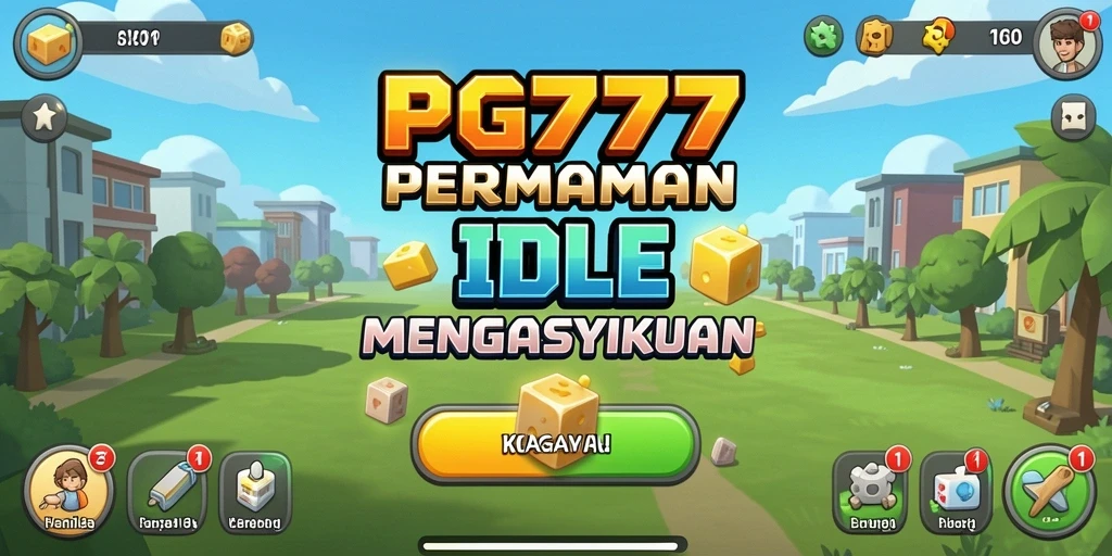 Screenshot PG777 menampilkan gameplay yang menyenangkan dan santai.
