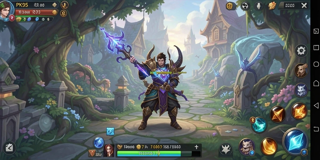 Tampilan gameplay PK95 yang menakjubkan dan aksi yang mendebarkan.